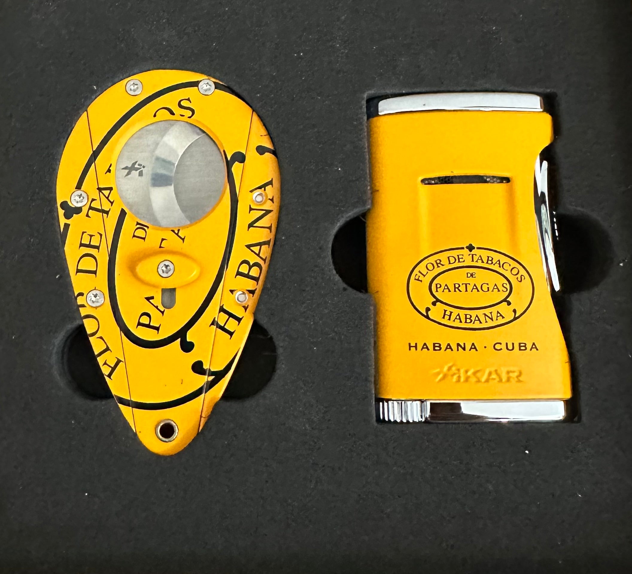 Xikar Partagas Cutter and Lighter Set